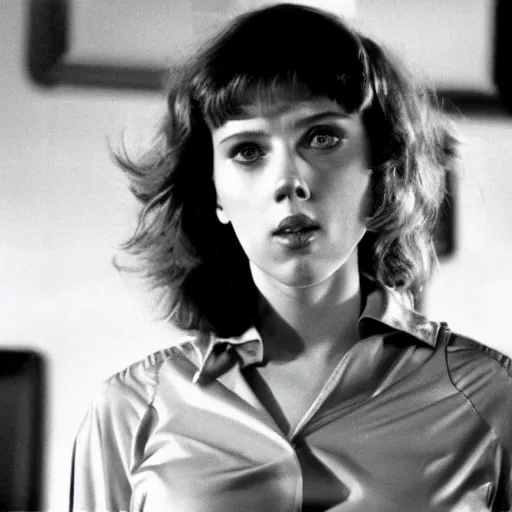 Image similar to a still of Scarlett Johansson in Videodrome (1983)