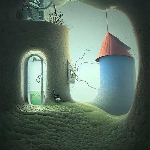 Image similar to a dream machine, by Gediminas Pranckevicius