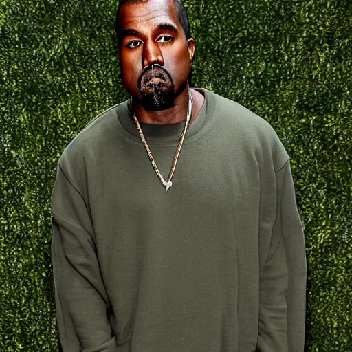 Prompt: kanye west as an avocado, red carpet photography