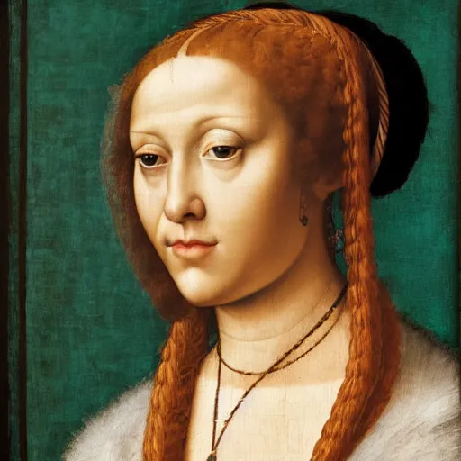 Prompt: portrait of a renaissance woman