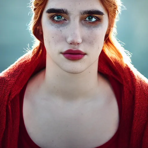 Image similar to heterochromia, portrait, 4 k, professional