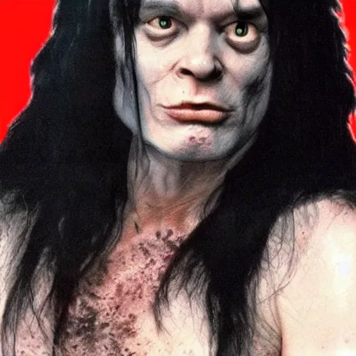 Prompt: Tommy Wiseau as a werewolf