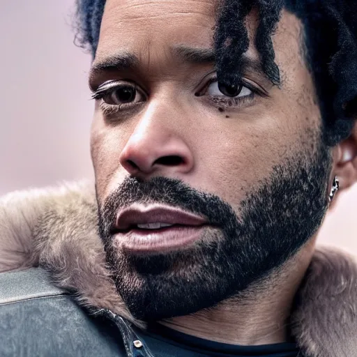 Image similar to stunning award winning hyperrealistic hdr 8 k highly detailed portrait photo of lenny kravitz as a real human