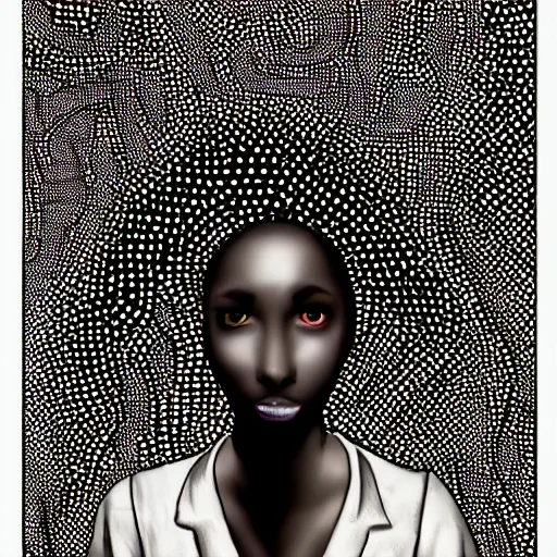 a black girl with many eyes by alex grant, deviantart, | Stable ...