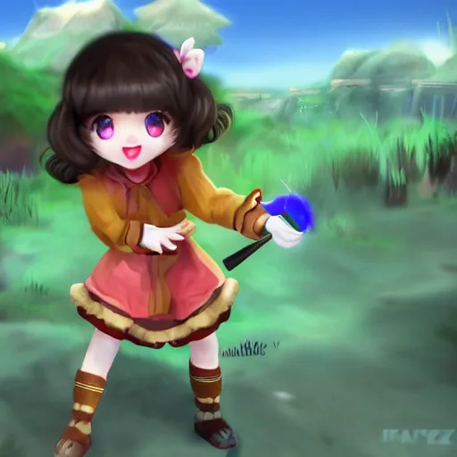 Image similar to nazrin videogame