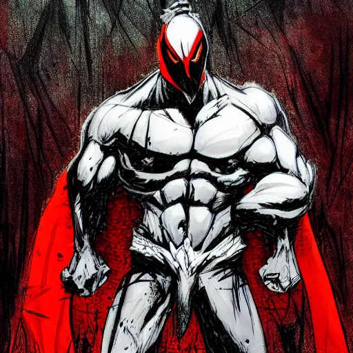 Prompt: spawn in the style of chet zar, masterpiece, post - processing