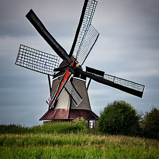 Image similar to dutch windmill gundam