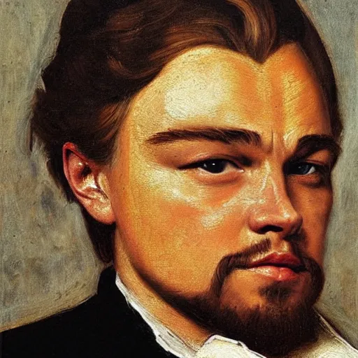 Image similar to leonardo dicaprio painted by velazquez