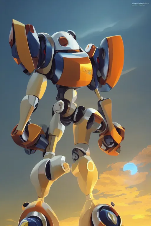 Image similar to metabots medabots medarotto medarot robot minimalist comics, behance hd by jesper ejsing, by rhads, makoto shinkai and lois van baarle, ilya kuvshinov, rossdraws global illumination ray tracing hdr radiating a glowing aura