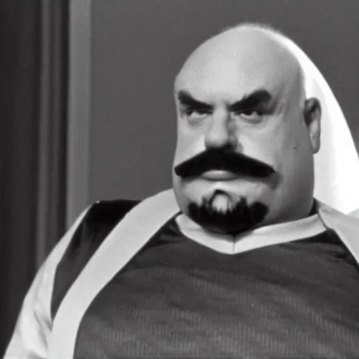 Prompt: a still of dr. robotnik in an episode of kids in the hall