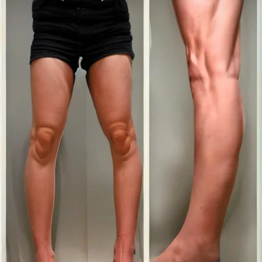 Image similar to three anatomically correct legs