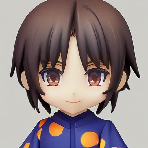 Prompt: beautiful water color concept art of face detailing cute nendoroid boy in the style of kyoto animation , toon rendering, close-up, no shade, modern art, kyoto animation