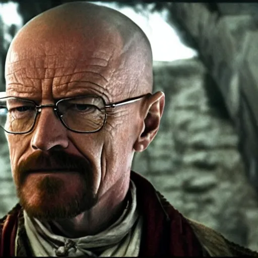 Image similar to walter white in pirates of the caribbean