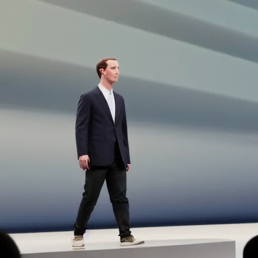 Image similar to mark zuckerburg at the apple event 2 0 2 1 launching the new iphone, photograph, product launch, iphone