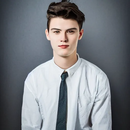 Image similar to portrait photo of attractive 2 0 years old man