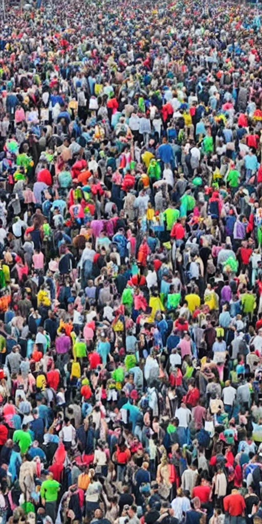 Image similar to poster, the global population reached 1 0 billion.