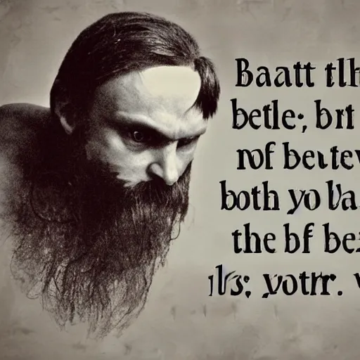 Prompt: Battle not with monsters, lest ye become a monster, and if you gaze into the abyss, the abyss gazes also into you. Nietzsche.