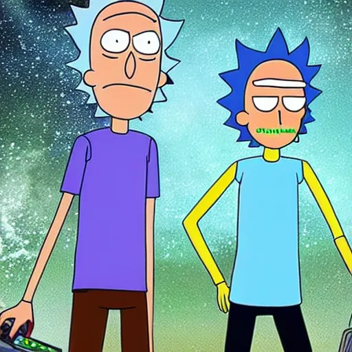 Prompt: real life rick and morty, photorealistic, highly detailed, photo
