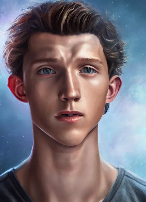 Prompt: a full head photoshot, detailed photograph of skinny young tom holland as a dark magician, photorealism ultradetailed digital art, irina french, heraldo ortega, mandy jurgens, golden ratio, art canvas, award winning, masterpiece trending on artstation 8 k 1 5 0 mpx, hasselblade wide shot