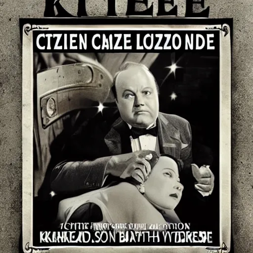 Image similar to citizen kane 2 poster