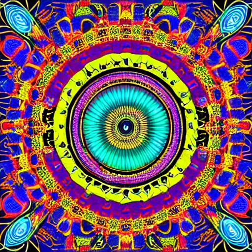 Image similar to Ween boognish mandala, psychedelic