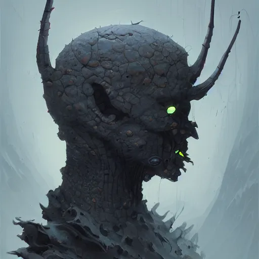 Image similar to dark art character by alexey egorov, trending on artstation