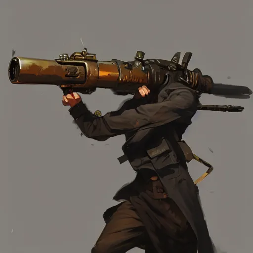 dieselpunk weapons