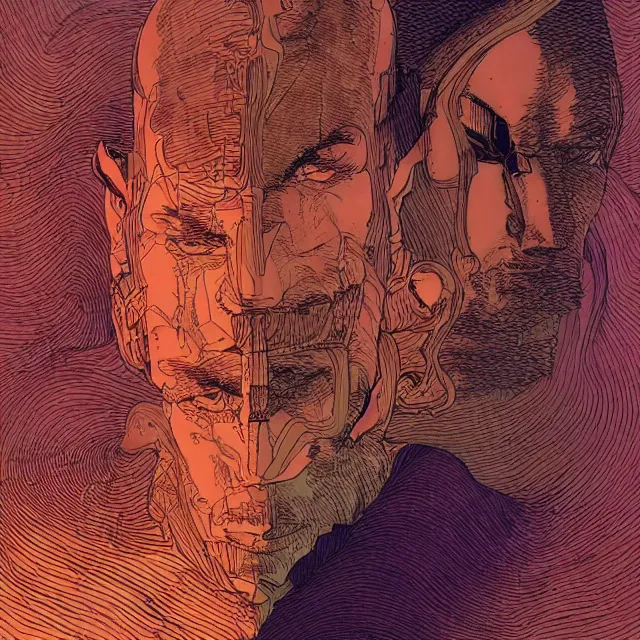 Image similar to Autechre by Moebius