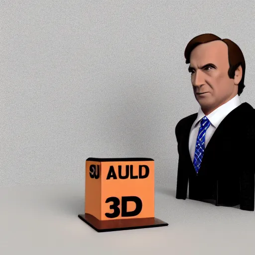 Prompt: 3D Saul Goodman