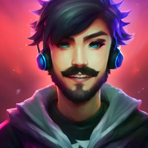 Prompt: portrait photo of an average ( league of legends ) player, gamer, photo of a man, 4 k, award winning photo, high quality