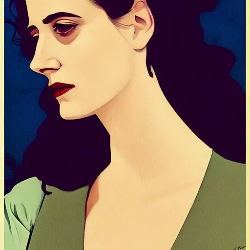 Prompt: Close-up portrait of Eva Green, Joshua Middleton artwork, dramatic backlighting, golden hour, autochrome, high contrast, highly detailed, sharp focus, digital painting, concept art, illustration, cyberpunk, solarpunk, trending on artstation, art by Phil Noto and Alex Toth, composition by alphonse mucha