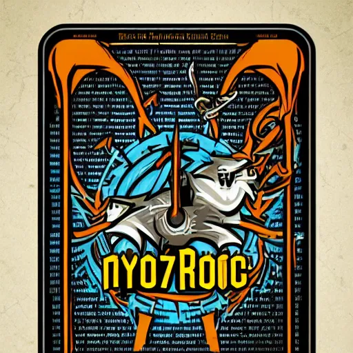 Image similar to a rpg book cover in the style of hydro74, vectorial