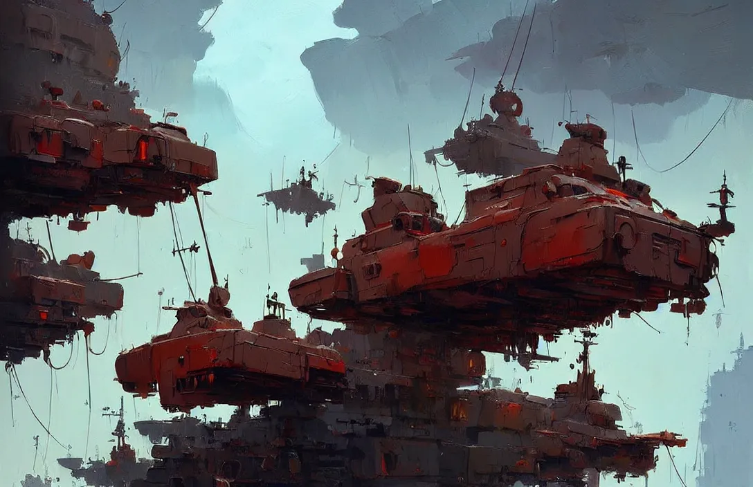 Prompt: ian mcque style floating boats, detailed painting, epic lighting, by ian mcque, ian mcque, and ian mcque