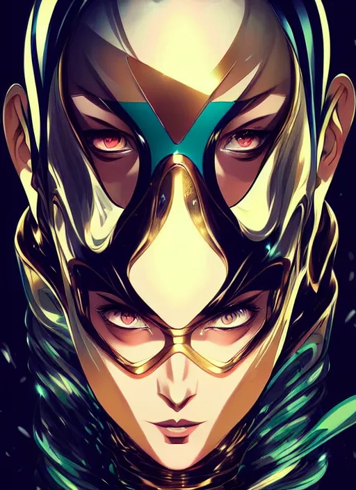 Image similar to style artgerm, joshua middleton, one punch man with swirling water swirling, symmetrical face, symmetrical eyes, steampunk cyberpunk,, cinematic lighting