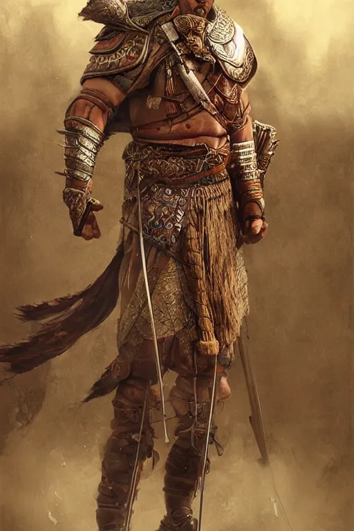 Image similar to burak ozcivit ultra realistic illustration, mongol horse archer warrior in style armor from 1 9 3 2, sci - fi, fantasy, intricate, elegant, highly detailed, digital painting, artstation, god of war, concept art, smooth, sharp focus, illustration, art by artgerm and greg rutkowski and alphonse mucha