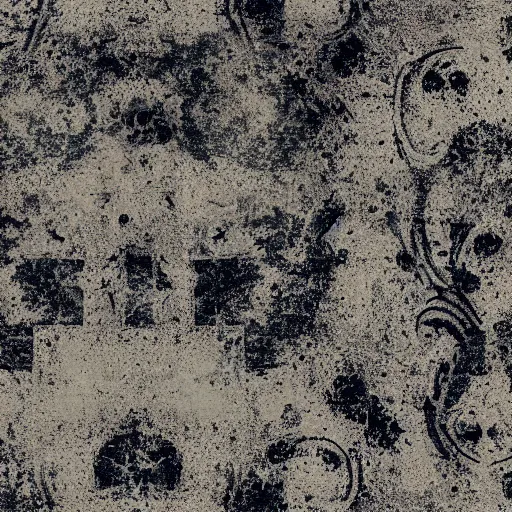 Image similar to grunge pattern, scan of wreckage, blackletter, calligraphy, ink splatters, tears, parchment texture, grit, tesselation, seamless, 4 k, wallpaper