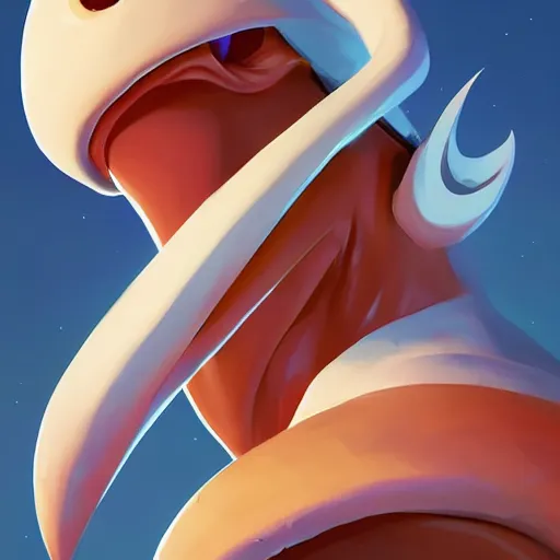 Image similar to face icon stylized minimalist earthworm jim, loftis, cory behance hd by jesper ejsing, by rhads, makoto shinkai and lois van baarle, ilya kuvshinov, rossdraws global illumination