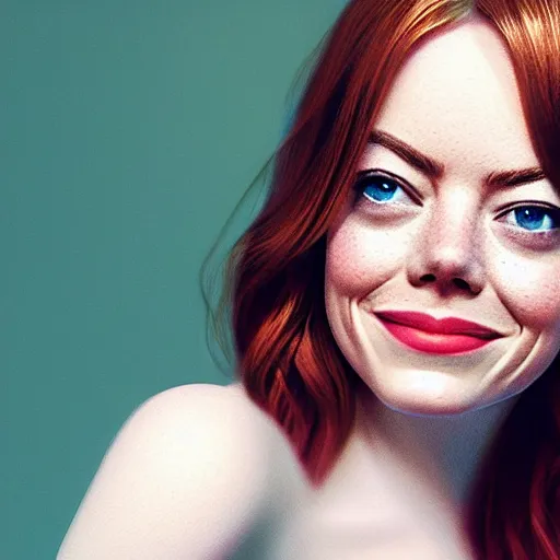 Prompt: emma stone as a disney princess, professional studio lightening, volumetric lightening, photorealism