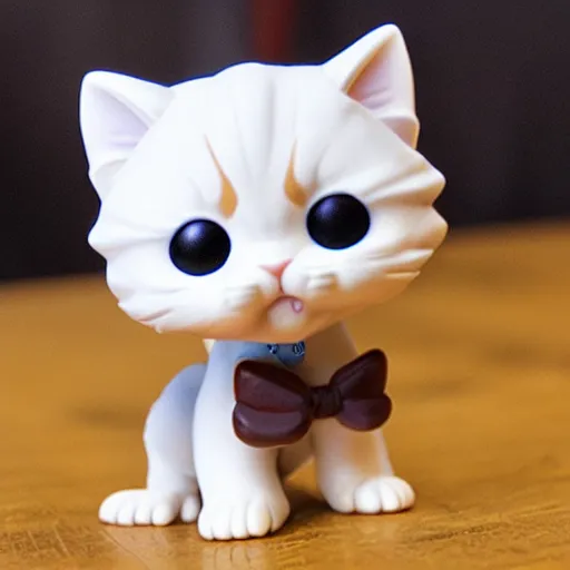 Image similar to munchkin cat funko pop