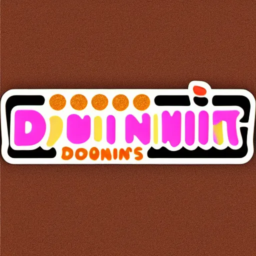 Prompt: The logo for Dunkin Donuts