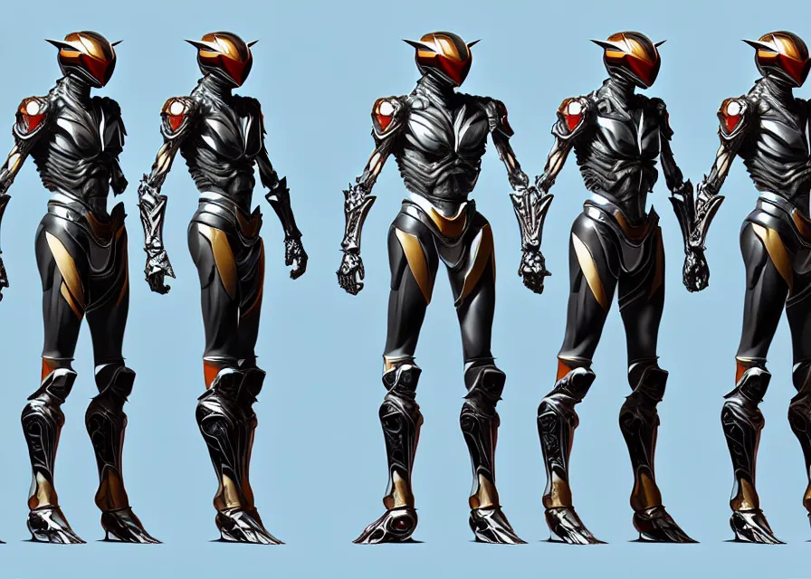 Image similar to concept art sprite sheet of kamen rider, big belt, human structure, lion concept art, hero action pose, human anatomy, intricate detail, hyperrealistic art and illustration by irakli nadar and alexandre ferra, unreal 5 engine highlly render, global illumination