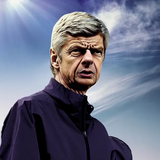 Image similar to Arsene Wenger in Breaking Bad, cinematic, epic, focused, high detail, 8k, dramatic