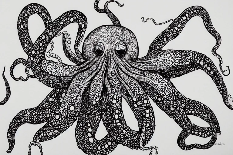 Prompt: octopus by Rachel Newling