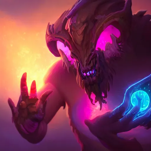 Image similar to glowing hands with fingers floating, eyes in the hand, glowing fingers, violet theme, bright art masterpiece artstation. 8 k, sharp high quality artwork in style of jose daniel cabrera pena and greg rutkowski, concept art by tooth wu, blizzard warcraft artwork, hearthstone card game artwork, human anatomy