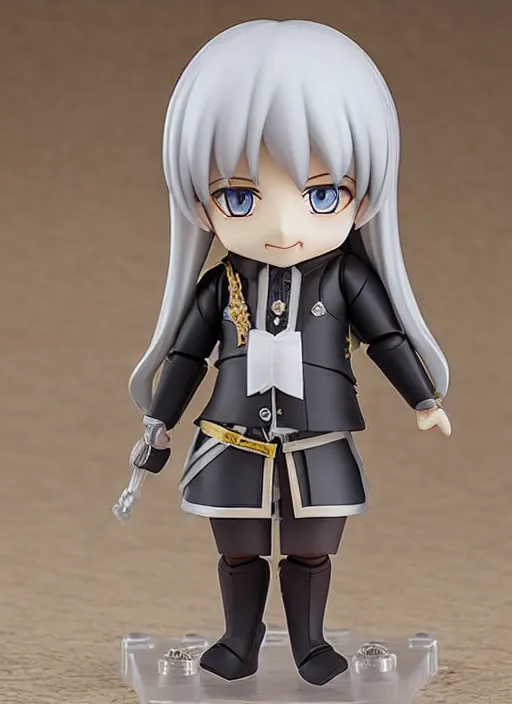 Image similar to lord british, a nendoroid of lord british figurine, realistic face, detailed product photo