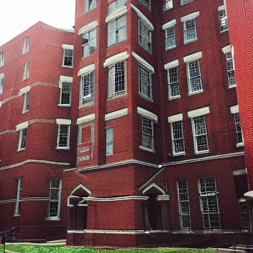 Image similar to “ dystopian boston college ”