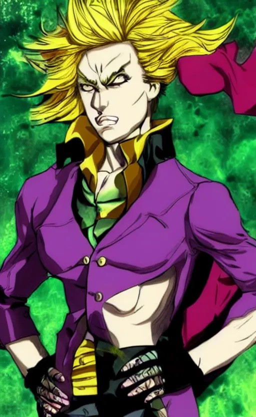 AI Art: Dio Brando by @The studios of Securety