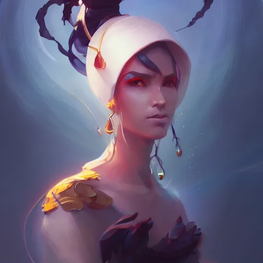 Prompt: a portrait of a beautiful ninja, by pete mohrbacher and wlop and artgerm and guweiz and ilya kuvshinov, digital art, highly detailed, intricate, sci - fi, sharp focus, trending on artstation hq, deviantart, unreal engine 5, 4 k uhd image