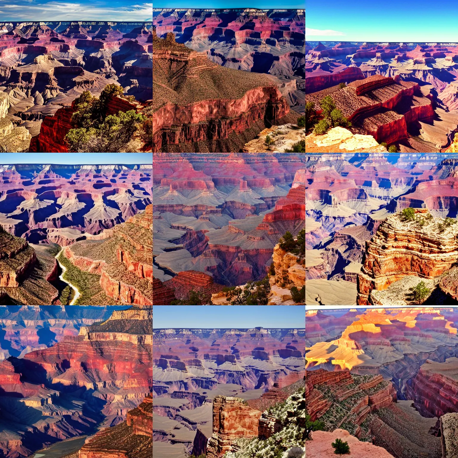Prompt: Geo-tagged picture of the Grand Canyon by Christian Moeller
