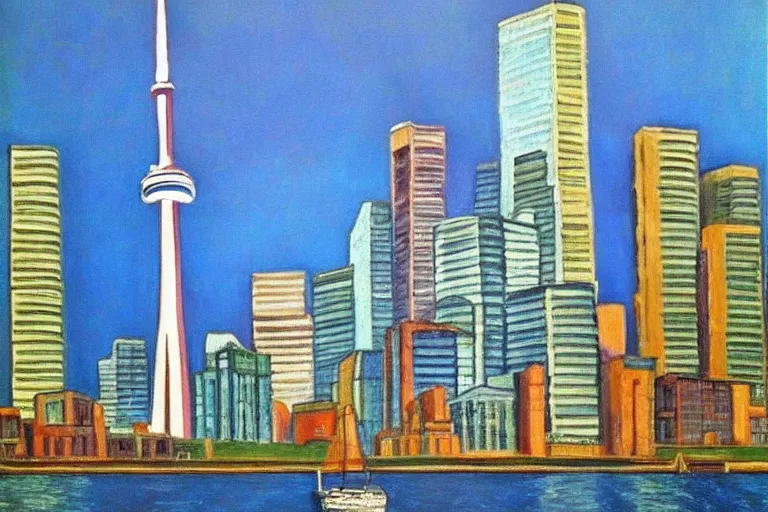 Image similar to group of seven painting of toronto